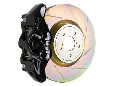Brembo 1S5.6003A1 GT Black 4-Piston Front Big Brake Kit 326mm TY1 Slotted 2012-Up FR-S/BRZ/86/GR86 / Brembo 1S5.6003A1 4-Piston Front Big Brake Kit