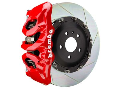 Brembo 1T2.9032A2 GT Red 6-Piston Front Big Brake Kit 380mm TY1 Slotted for 2018-Up Model 3 / Brembo 1T2.9032A2 6-Piston Front Big Brake Kit