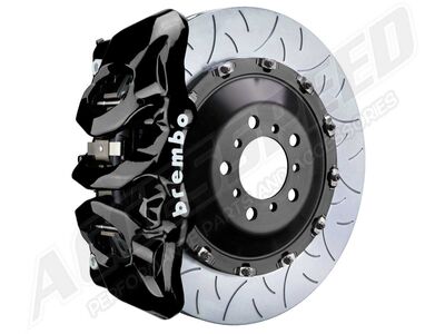 Brembo 1T3.9505A1 GT 405mm Black 6-Piston Front Big Brake Kit TY3 Slotted for 2014-2024 Ghibli / Brembo 1T3.9505A1 6-Piston Front Big Brake Kit