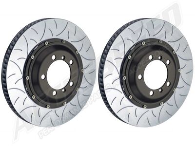 Brembo 203.9002A GT 380mm Rear TY3 Slotted Rotor Upgrade Kit for 2014-2023 Porsche 981/982/991 Turbo / Brembo 203.9002A Rotor Upgrade Kit
