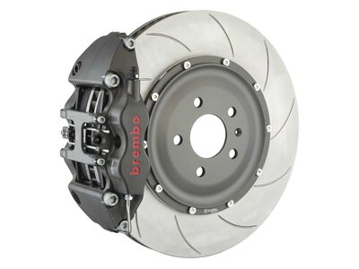 Brembo 4KC.8023A Rear 4-Piston Forged Brake Kit 345mm T5 Slotted Rotors for 1997-2013 Corvette C5/C6 / Brembo 4KC.8023A Rear Brake Kit