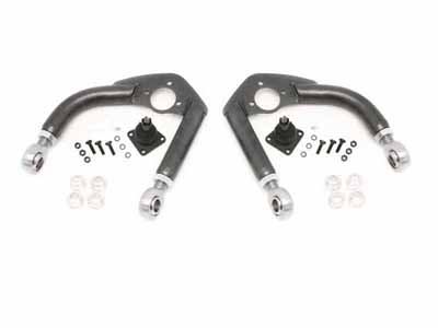BMR AA004H Upper A-Arms, Adjustable With Rod Ends, Black Hammertone for 1993-2002 F-Body / BMR AA004H Adjustable Upper A-Arms
