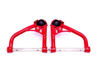 BMR AA005R Upper A-Arms, Non-Adj W/Polyurethane Bushings, Red for 1967-1969 F-Body, 1968-1974 X-Body / BMR AA005R Non-Adjustable Upper A-Arms