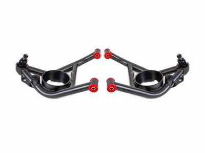 BMR AA014H Lower A-Arms, Non-Adj W/Polyurethane Bushings, Black, 1970-1981 F-Body, 1975-1979 X-Body / BMR AA014H Non-Adjustable Lower A-Arms