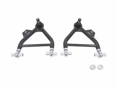 BMR AA036H Lower A-Arms, Coilover, Adjust, Rod End, Std Ball Joint, Black for 1979-1993 Mustang / BMR AA036H Adjustable Lower A-Arms