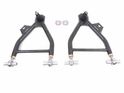 BMR AA042H Lower A-Arms, Coilover, Adjust, Rod End, Std Ball Joint, Black for 1994-2004 Mustang / BMR AA042H Adjustable Lower A-Arms