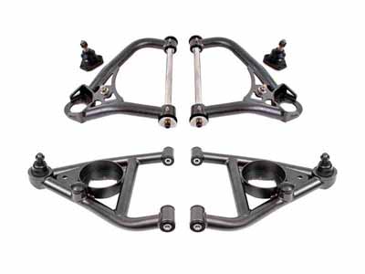 BMR AAK312H A-Arm Kit, Upper AA027H And Lower AAL311H, Black for 1967-1969 F-Body, 1968-1974 X-Body / BMR AAK312H Upper & Lower A-Arm Kit