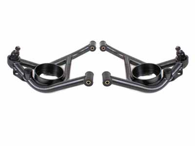 BMR AAL321H Lower A-Arms, Delrin Bushings, Std Ball Joint, Black, 1970-1981 F-Body, 1975-1979 X-Body / BMR AAL321H Lower A-Arms with Delrin Bushings