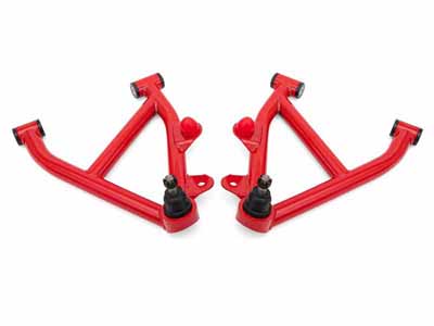 BMR AAL333R Lower A-Arms, Non-Adjustable, Delrin Bushings, Coilover, Red for 1982-1992 F-Body / BMR AAL333R Non-Adjustable Lower A-Arms