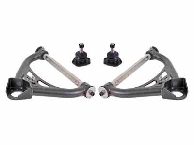 BMR AAU321H Upper A-Arms, Non-Adj, Delrin, Std Ball Joint, Black, 1970-1981 F-Body, 1975-1979 X-Body / BMR AAU321H Non-Adjustable Upper A-Arms