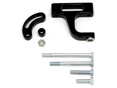 BMR AB001 Alternator Mounting Kit, LS1, Black Anodized for 1998-2002 F-Body / BMR AB001 Alternator Mounting Kit
