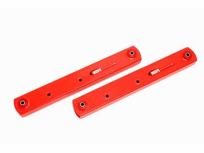 BMR BCA003R Lower Control Arms, Boxed, Non-Adjustable With Poly Bushings, Red for 1978-1987 G-Body / BMR BCA003R Non-Adjustable Lower Control Arms
