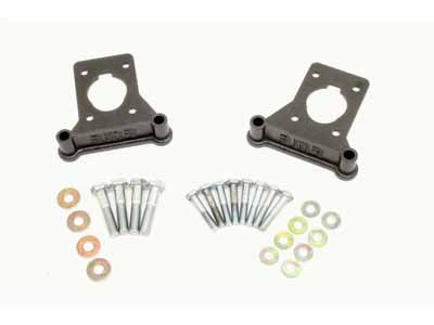 BMR BCB001H C5 Brake Conversion Caliper Bracket, Front, Black Hammertone for 1993-2002 F-Body / BMR BCB001H C5 Brake Caliper Bracket