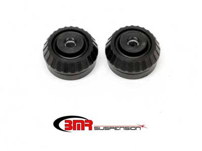 BMR BK011 Bushing Kit, Front Strut Mount (Pair), Elastomer, Black for 2004-2006 GTO, 2008-2009 G8 / BMR BK011 Strut Mount Bushing Kit
