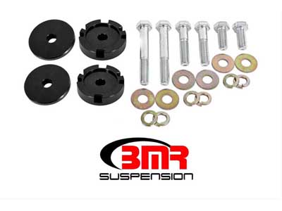 BMR BK054 Bushing Kit, Differential Lockout, Aluminum, Black for 2015-2026 Mustang S550/S650 / BMR BK054 Differential Bushing Kit