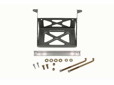 BMR BR001H Battery Relocation Mount Kit, Black Hammertone for 1982-2002 F-Body / BMR BR001H Battery Relocation Mount Kit
