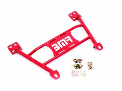 BMR CB004R Chassis Brace, Radiator Support, Red for 2005-2014 Mustang / BMR CB004R Radiator Support Brace