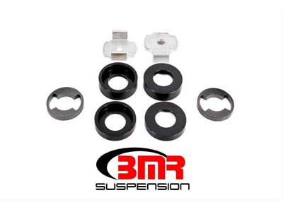 BMR CB010 Cradle Bushing Lockout Kit, Level 1, Black for 2015-2026 Mustang S550/S650 / BMR CB010 Cradle Bushing Lockout Kit