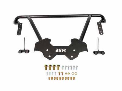BMR CB410H Chassis Brace, Front Reinforcement Brace, Black Hammertone for 1968-1972 A-Body / BMR CB410H Chassis Brace