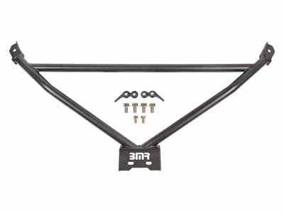 BMR CB460H Chassis Brace, Front Reinforcement Brace, Black Hammertone for 1978-1987 G-Body / BMR CB460H Chassis Brace