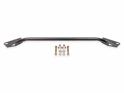 BMR CB771H Chassis Brace, Front Subframe, 2-Point, Black Hammertone for 2024-2026 Mustang S550/S650 / BMR CB771H Subframe Chassis Brace