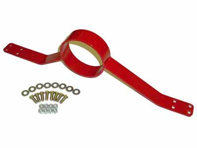 BMR DSL008R Driveshaft Safety Loop, Red for 1979-2003 Mustang / BMR DSL008R Driveshaft Safety Loop
