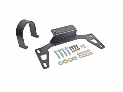 BMR DSL017H Driveshaft Safety Loop, Front, Black Hammertone for 2011-2026 Mustang S197 S550 S650 / BMR DSL017H Driveshaft Safety Loop