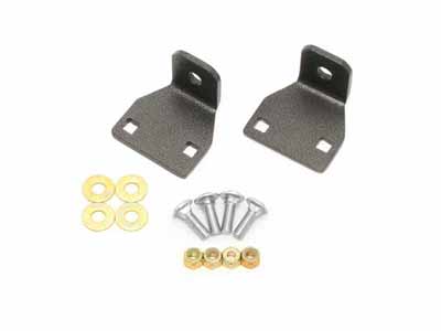 BMR ELK009H End Link Mounting Brace, Rear Lower Control Arm, Black, 2010-2011 Camaro, 2008-2009 G8 / BMR ELK009H End Link Mounting Brace