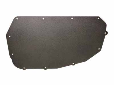 BMR FP001H A/C Delete Panel, Aluminum, Black Hammertone for 1978-1987 G-Body / BMR FP001H A/C Delete Panel