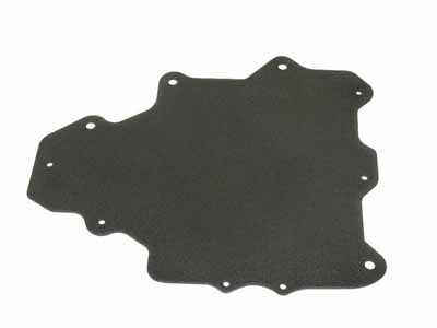 BMR FP003H A/C Delete Panel, Aluminum, Black Hammertone for 1993-2002 F-Body / BMR FP003H A/C Delete Panel