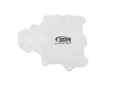 BMR FP003 A/C Delete Panel, Aluminum, Bare W/ BMR Logo for 1993-2002 F-Body / BMR FP003 A/C Delete Panel