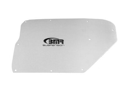 BMR FP006 A/C Delete Panel, Aluminum, Bare W/ BMR Logo for 1964-1967 A-Body / BMR FP006 A/C Delete Panel