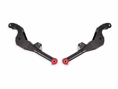 BMR LCA357H Lower Control Arms, Rear, Non-Adj W/Poly, 15" Kit, Black, 2010-2015 Camaro, Chevy SS, G8 / BMR LCA357H Non-Adjustable Lower Control Arms
