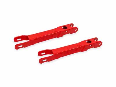BMR LCA361R Lower Control Arm, Rear, Non-Adjustable, Coil-over, Red for 2016-2024 Camaro / BMR LCA361R Lower Control Arms