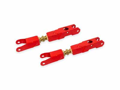 BMR LCA362R Lower Control Arm, Rear, Adjustable, Coil-over, Red for 2016-2024 Camaro / BMR LCA362R Adjustable Lower Control Arms