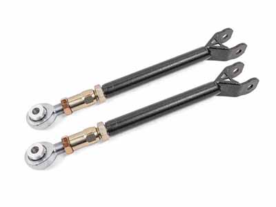 BMR LTA112H Lower Trailing Arms, On-car Adj With Rod Ends, Black for 2006-2023 Challenger & Charger / BMR LTA112H Adjustable Lower Trailing Arms