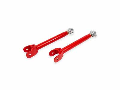 BMR LTA631R Lower Trailing Arms, Single Adjustable With Rod Ends, Red for 2015-2019 CTS-V / BMR LTA631R Adjustable Lower Trailing Arms