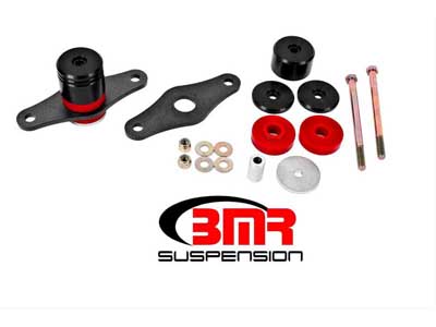 BMR MM007 Motor Mount Kit, Polyurethane Bushings, Black for 2005-2026 Mustang S197 S550 S650 / BMR MM007 Motor Mount Kit