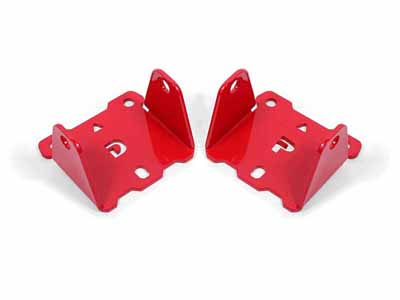 BMR MM331R Motor Mount Kit, Engine Side, Solid, Red for 1982-1992 F-Body / BMR MM331R Motor Mount Kit