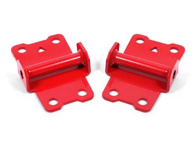 BMR MM334R Motor Mount Kit, Lower, Solid, Red for 1982-1992 F-Body / BMR MM334R Motor Mount Kit