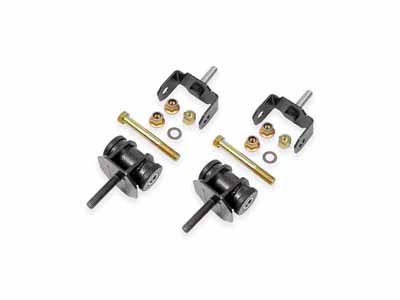 BMR MM551H Motor Mount Kit, Solid Aluminum, Black Hammertone for 1997-2013 Corvette C5-C6 / BMR MM551H Motor Mount Kit