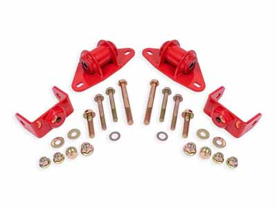 BMR MM570R Motor Mount Kit, Polyurethane, Red for 2014-2019 Corvette C7 & Z06 / BMR MM570R Motor Mount Kit