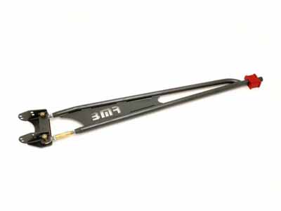 BMR MTA001H Torque Arm, Chrome Moly, Adjustable, Bolt-in, Black Hammertone for 1982-2002 F-Body / BMR MTA001H Adjustable Bolt-in Torque Arm