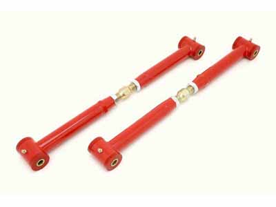 BMR MTCA002R Lower Control Arms, On-car Adj, Poly Bushings, Red, 1982-2002 F-Body, 1978-1987 G-Body / BMR MTCA002R Adjustable Lower Control Arms
