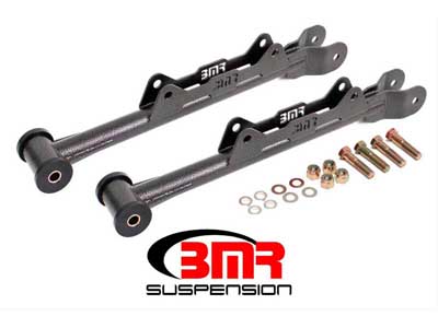 BMR MTCA030H Lower Control Arms, Rear, Chrome-moly, Non-Adjust, Delrin, Black for 2010-2015 Camaro / BMR MTCA030H Adjustable Lower Control Arms