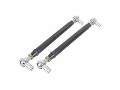 BMR MTCA056H Lower Control Arms, Chrome-moly, Dbl Adj, Rod Ends, Offset , Black, 1999-2004 Mustang / BMR MTCA056H Adjustable Lower Control Arms