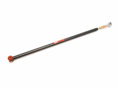 BMR PHR013H Panhard Rod, DOM, On-car Adj, Poly Bushing/Rod End Combo, Black for 2005-2014 Mustang / BMR PHR013H Adjustable Panhard Rod