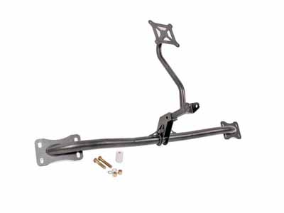 BMR PM001H Parachute Mount, Bolt-on, Black Hammertone for 2005-2014 Mustang / BMR PM001H Bolt-On Parachute Mount