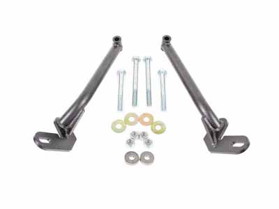 BMR RB003H Control Arm Reinforcement Braces, Black Hammertone for 1978-1987 G-Body / BMR RB003H Control Arm Reinforcement Braces