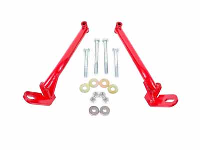 BMR RB003R Control Arm Reinforcement Braces, Red for 1978-1987 G-Body / BMR RB003R Control Arm Reinforcement Braces